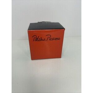 Paloma Picasso Villeroy Boch Pair Candle Holders Collectible 2 Sticks Clear Set